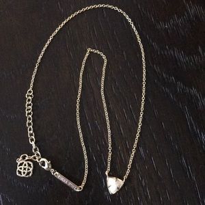Kendra Scott triangle necklace